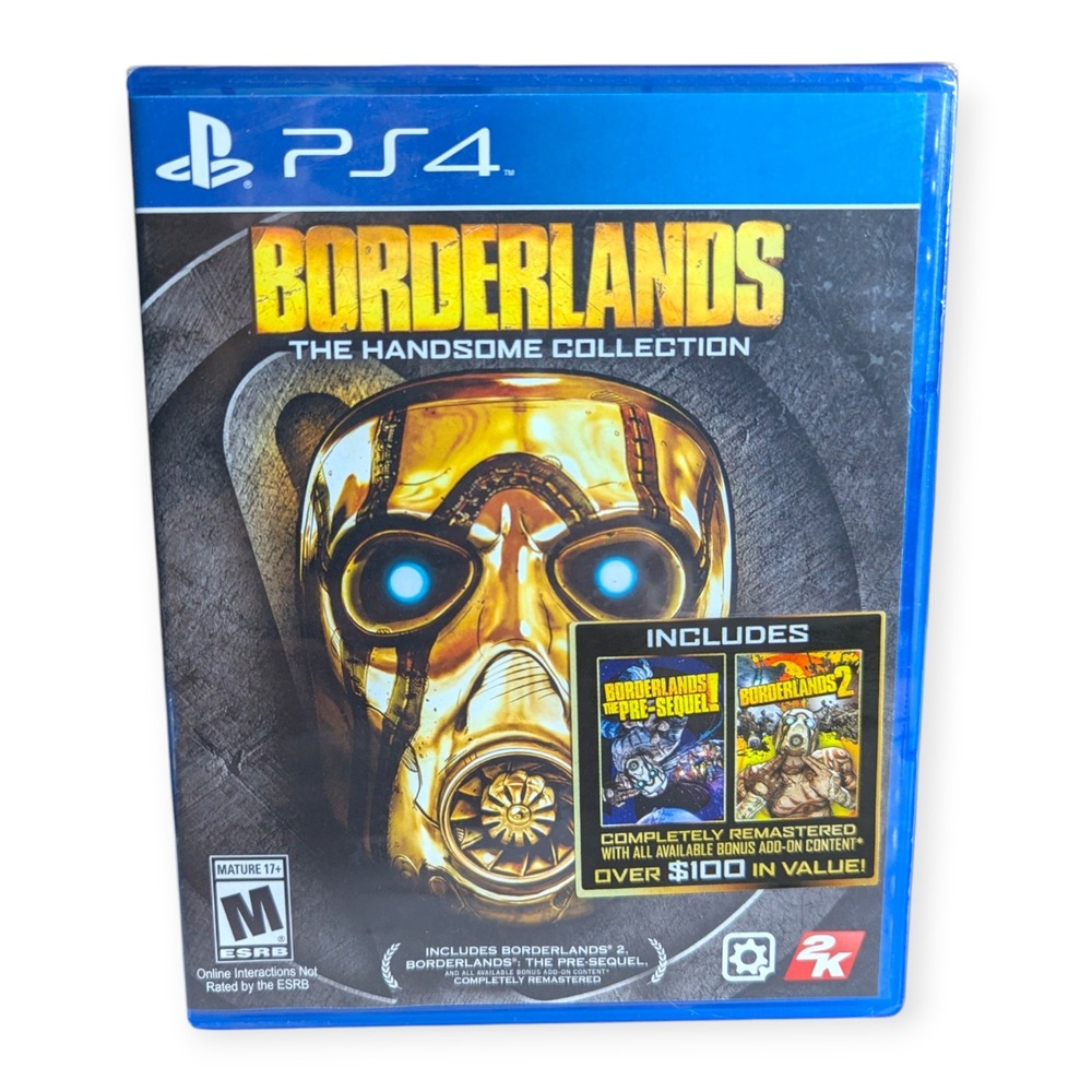 Borderlands The Handsome Collection PS4 PlayStation 4 New Sealed 2K Games